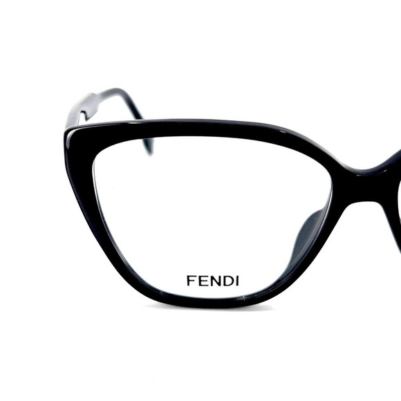 NEW!!! FENDI Eyeglasses FE50013I 001 Authentic - Picture 3 of 11